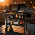 Dual-Fuel Combo Grill